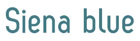 siena blue